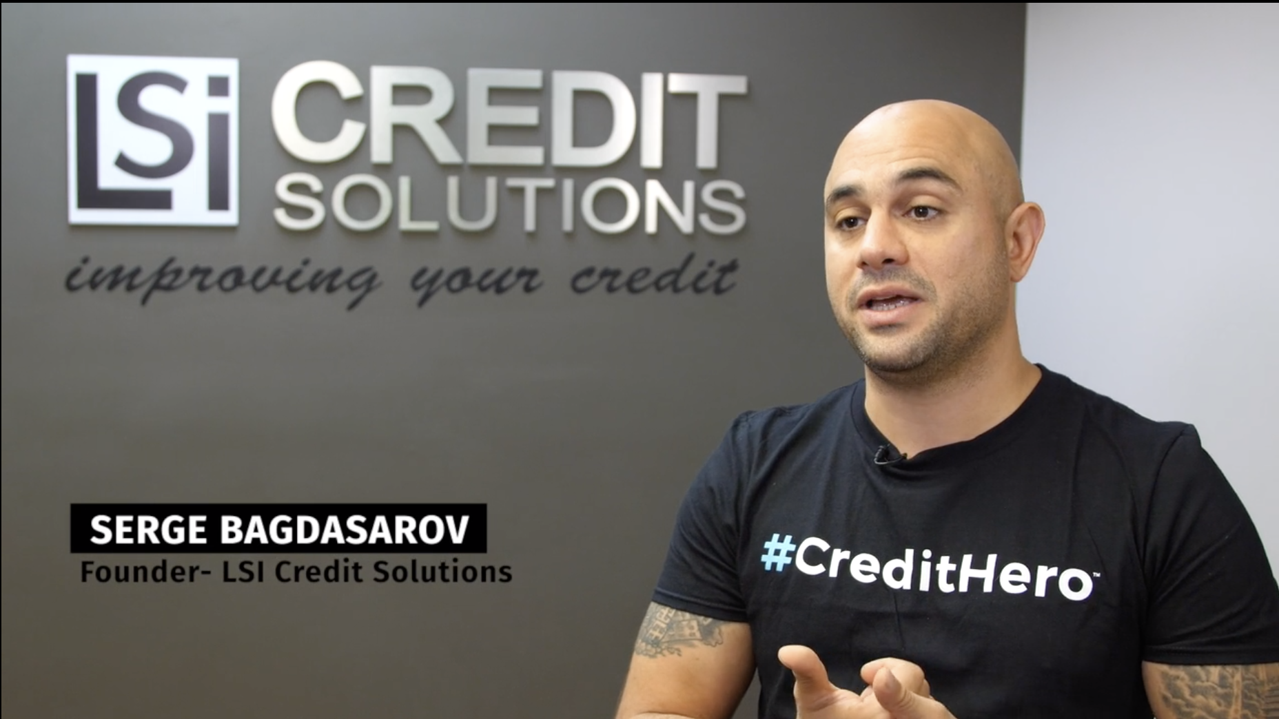 Credit repair business owner Serge Bagdasarov